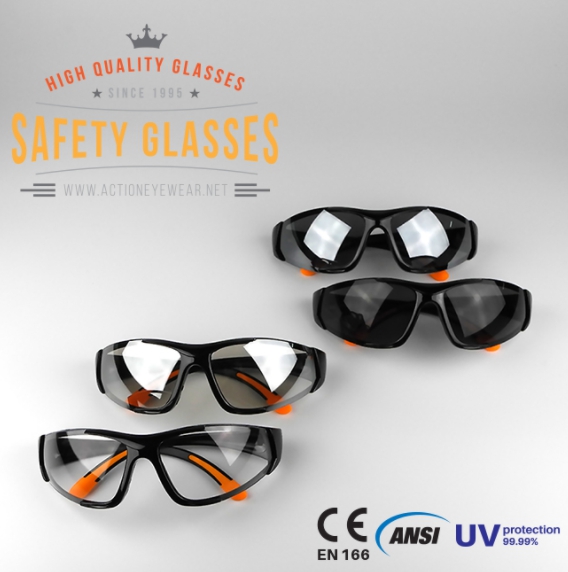 กันCo_Vid_19ติดต่อทางดวงตา มีของแถม แว่นตานิรภัย แบรนด์ Action Eyewear รุ่น 731AF (กันฝ้า 100%) แว่นนิรภัย แว่นเซฟตี้ แว่นตากันสะเก็ด