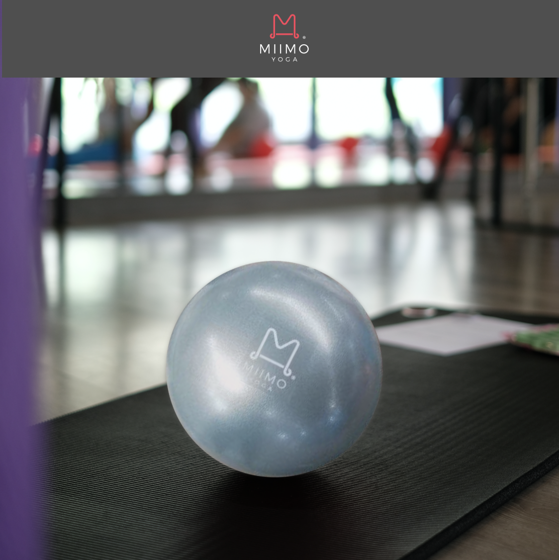 MIIMO |  Mini Pilates Ball บอลโยคะ 25 cm (barre, fitness, yoga)