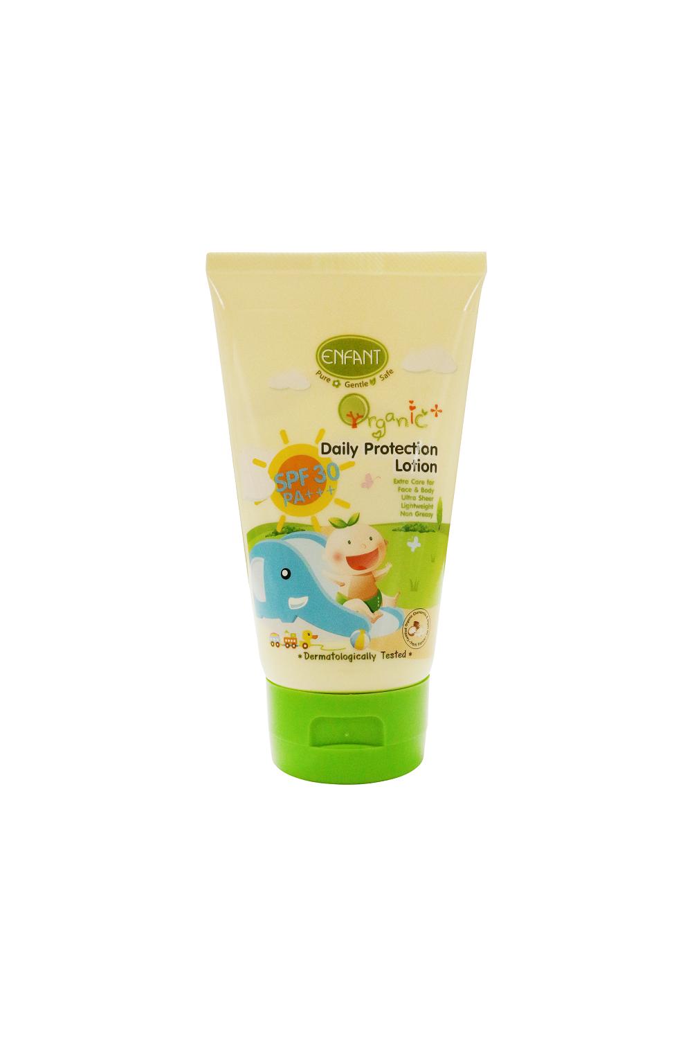 Enfant Organic Plus Daily Protection Lotion ปริมาณ 100 ML. (ไม่มีกล่อง)