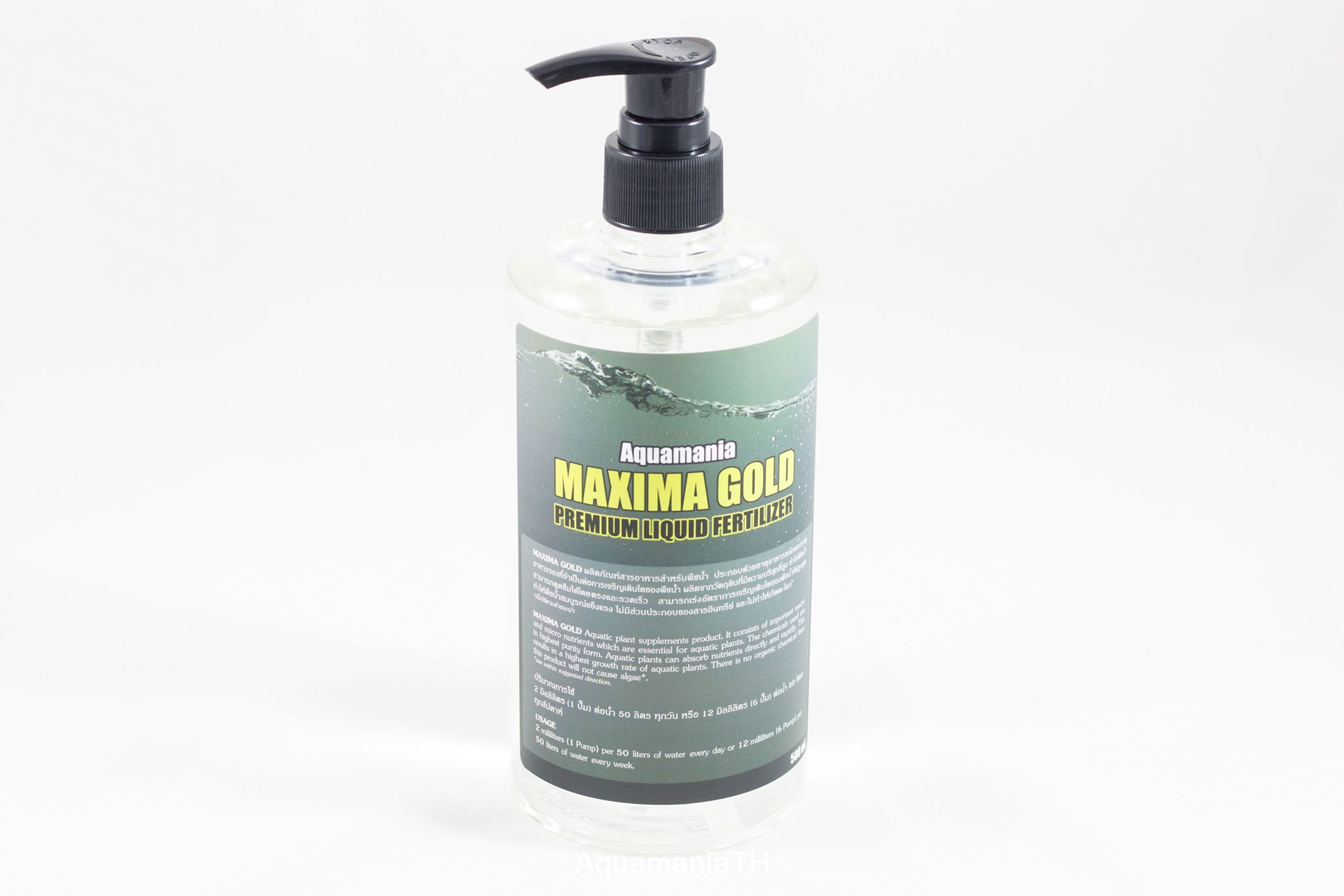 ปุ๋ยน้ำ (LIQUID FERTILIZERS) - Aquamania Maxima Gold 500 ml.