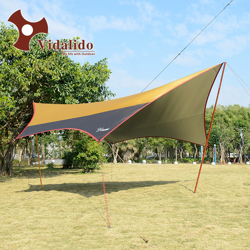Tarp Vidalido” ทรงคางหมู 3.6x4.2m พร้อมอุปกรณ์