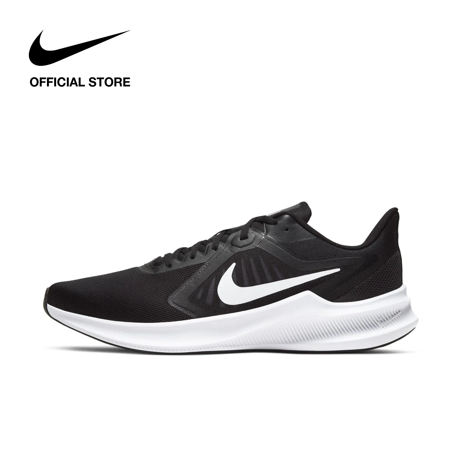 Nike Men's Downshifter 10 Shoes - Black ไนกี้ รองเท้าผู้ชาย ดาวน์ชิฟต์เตอร์ 10 - สีดำ