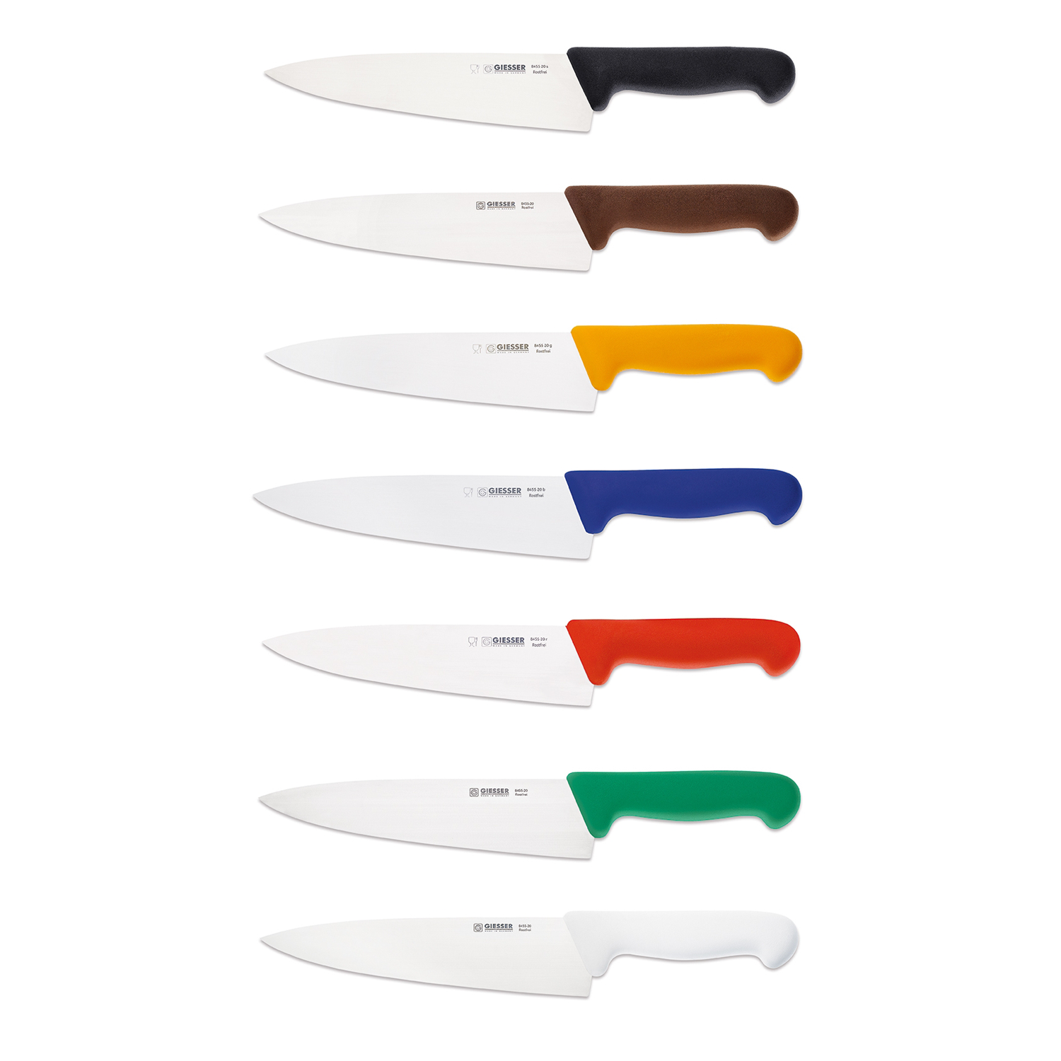 GIESSER Chef Knife Blade 20 cm. มีดGiesser มีดทำครัว มีดเชฟ มีดหั่น ความยาวใบมีด 20 ซม. มีด 8 นิ้ว [GGM™]