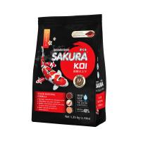 อาหารปลา SAKURA KOI สูตรเร่งสี ขนาด 1.25 กิโลกรัม เม็ดไซส์ S