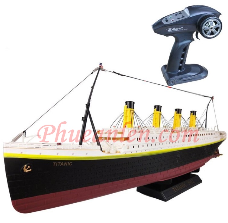 เรือไททานิคบังคับวิทยุ (Titanic Boat R/C) Scale 1/325 Remote 2.4GHz Version Upgrade