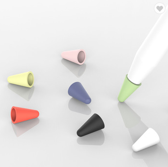 เคสซิลิโคน ปลายปากกา Apple Pencil 1&2 ซิลิโคนหัวปากกา จุกปากกา สำหรับใส่ปลายปากกากันกระแทก แบบ 8สี และสีพื้นสีเดียว สินค้าพร้อมส่งไทย 24ชั่วโมง