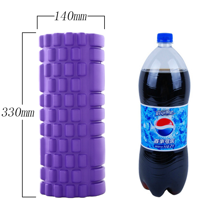 33cm×14cm โฟมโรลเลอร์  โฟมนวดกล้ามเนื้อ Yoga Foam Roller Massage อุปกรณ์ออกกำลังกาย โฟมลูกกลิ้ง โฟมโยคะ โฟมนวดกล้าม