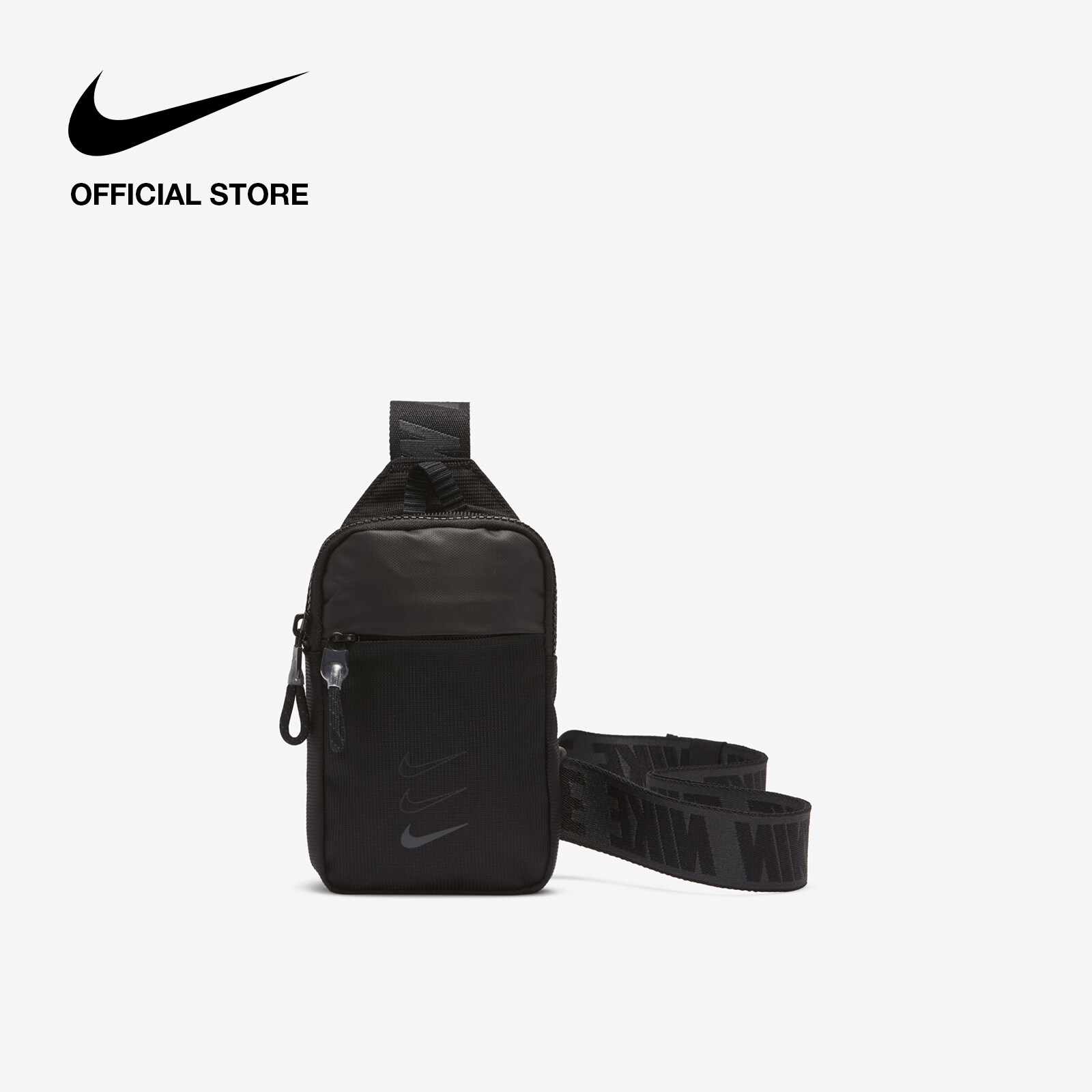 Nike Unisex Sportswear Essentials Small Hip Pack - Black ไนกี้ กระเป๋าคาดเอวยูนิเซ็กส์ เอสเซนเชียล - สีดำ