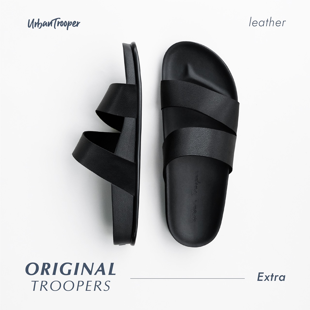 รองเท้า Urban Trooper รุ่น Original Troopers Leather  สี Charcoal