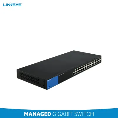LINKSYS LGS528 Managed GIGABIT SWITCH 26-port + 2SFP