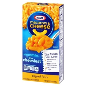 ภาพหน้าปกสินค้าKraft Macaroni & Cheese 206g  คราฟท์มักกะโรนีผสมชีส ซึ่งคุณอาจชอบสินค้านี้