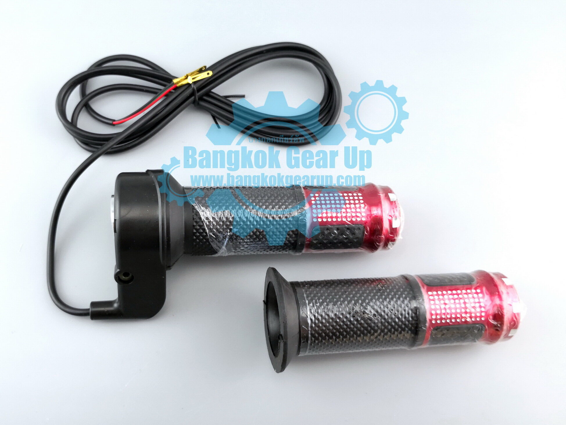 (สต๊อกในไทย)  Throttle Twist Grips Universal Electric Scooter Bike Throttle ชุดคันเร่งไฟฟ้า