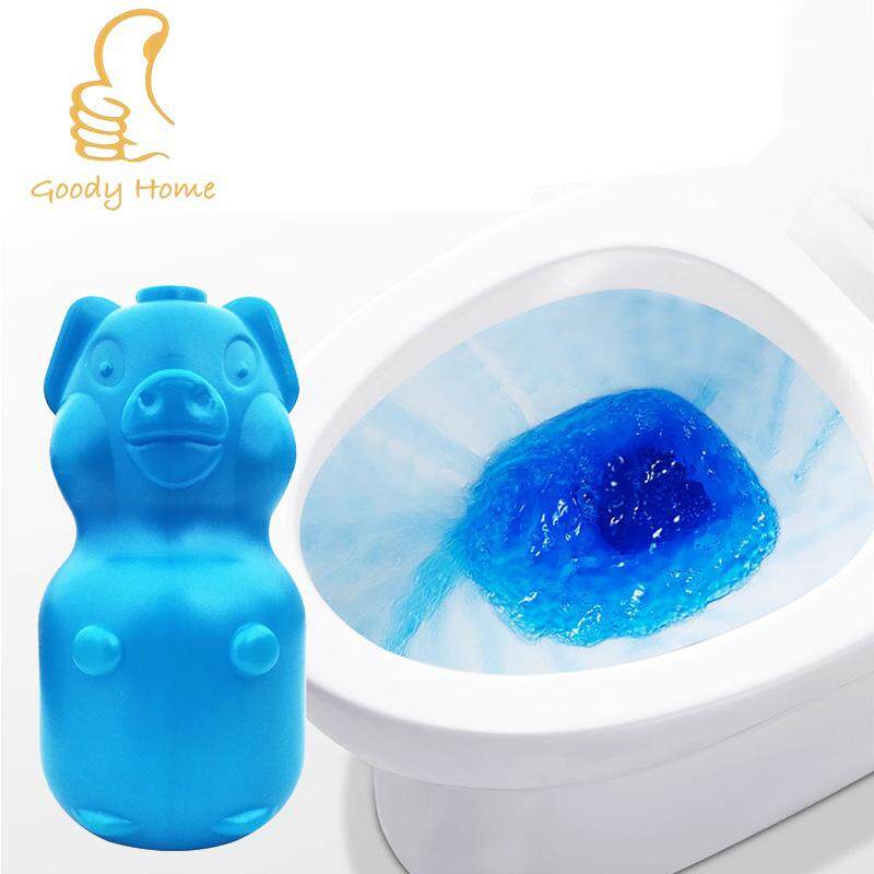 Goody Home น้ำยาดับกลิ่นชักโครก ขนาด 230 g. มีลักษณะเป็นกระปุกหมีน้อย ฆ่าเชื้อแบคทีเรียได้
