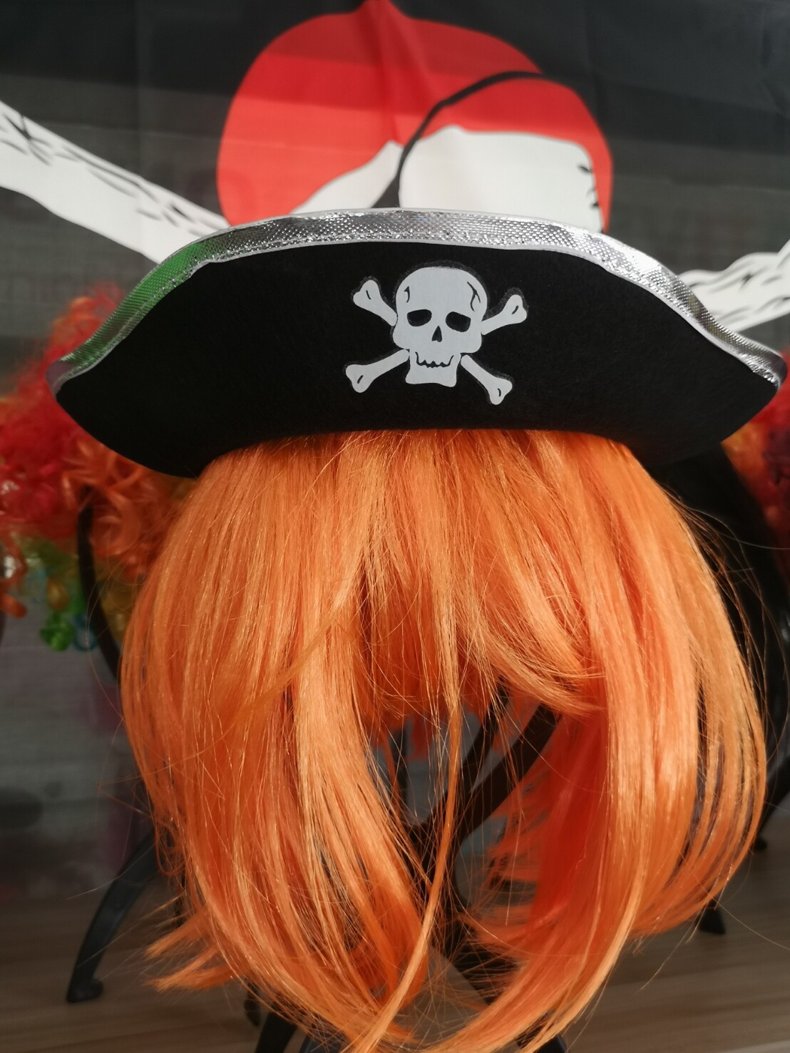 หมวกโจรสลัด หมวกไพเรท ชุด หมวก โจรสลัด ไพเรท พร็อพโจรสลัด พร็อพไพเรท พร็อพ แฟนซี ปาร์ตี้ Pirate Hat Prop Fancy party costume