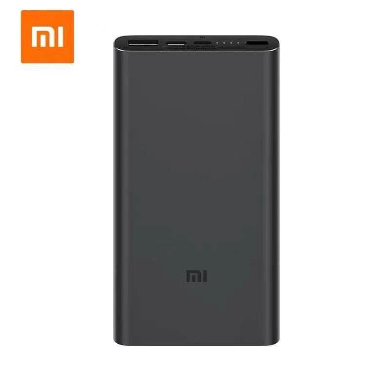 Mi Power Bank 3 10000mAh USB Type C 18W. เครื่องชาร์จแบบพกพาเครื่องชาร์จพกพาภายนอก 10000 mAh