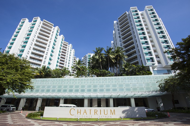 Staycation 1 Night for 2 Persons at Chatrium Residence Sathon Bangkok