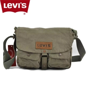 สินค้า ของใหม่ พร้อมส่ง กระเป๋าลีวายส์ กระเป๋าสะพายลีวายส์ กระเป๋าสะพายผู้ชาย Levi\'s Messenger bag sho bag