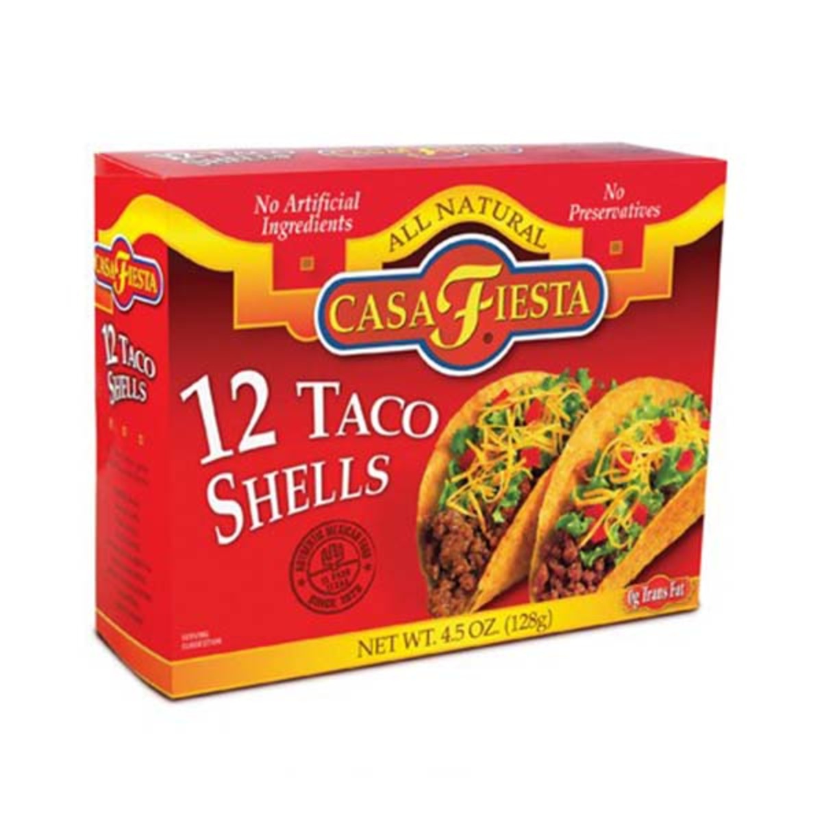 Casa Fiesta Taco Shells 127g