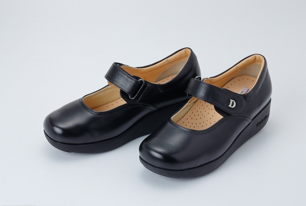 JS903-Black Dortmuend ProSeries  รองเท้าสุขภาพ รองเท้าหมอ รองเท้าพยาบาล รองเท้าครู รองเท้าเชฟ รองเท้าเดินนาน ยืนนาน