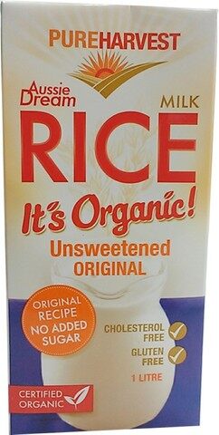 Pureharvest Original Rice Millk Organic 1L