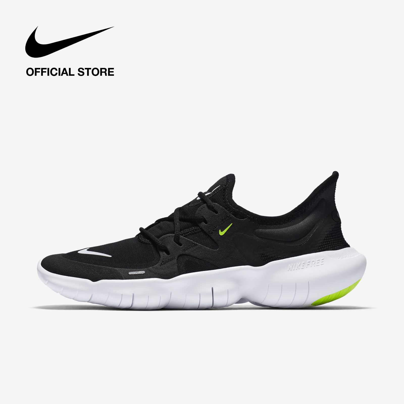Nike Women's Free RN 5 Running Shoes - Black ไนกี้ รองเท้าวิ่งผู้หญิง ฟรี อาร์เอ็น 5 - สีดำ