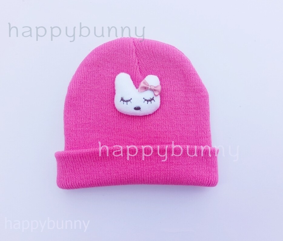 Happybunny หมวกไหมพรมเด็ก หมวกตุ๊กตา หมวกเด็กแรกเกิด หมวกเด็กอ่อน หมวกทารก หมวกไหมพรมเด็กแรกเกิด หมวกเด็กผู้หญิง หมวกเด็กผู้ชาย หมวกเด็ก