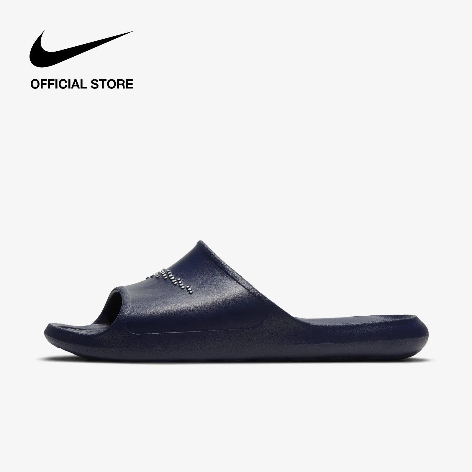 Nike Men's Victori One Shower Slides - Blue ไนกี้ รองเท้าแตะผู้ชาย วิคตอรี่ วัน - สีน้ำเงินเข้ม