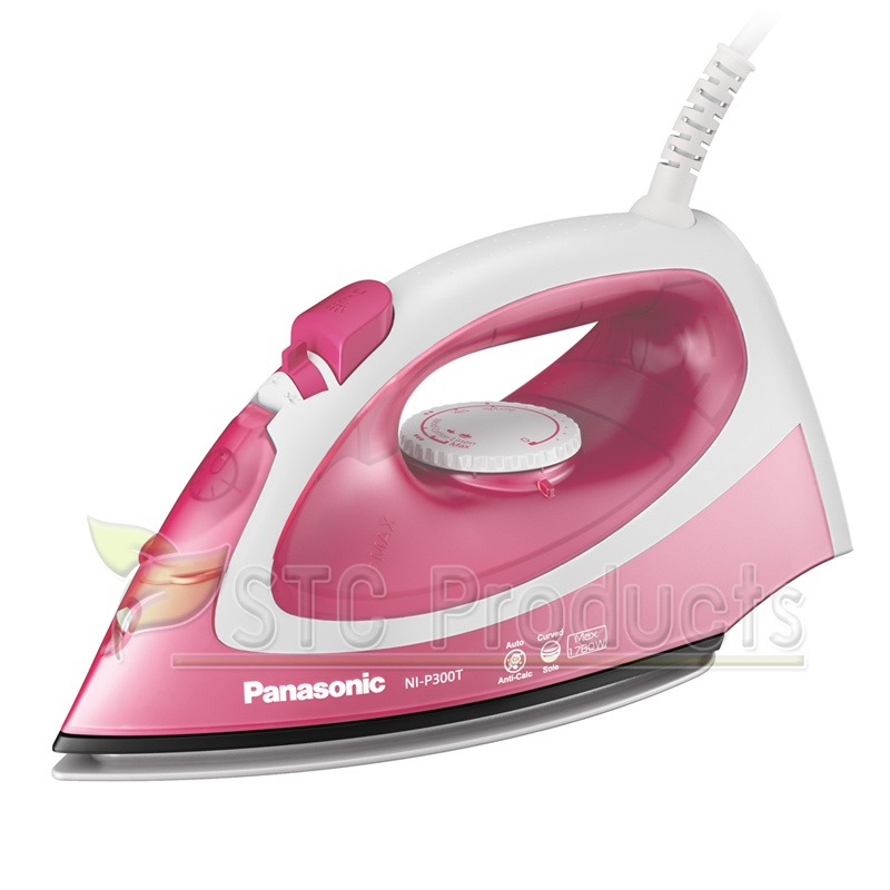 Panasonic เตารีดไอน้ำ 1,500 วัตต์ รุ่น NI-P300T-R