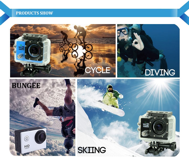 New arrival original video camera full waterproof sport camera