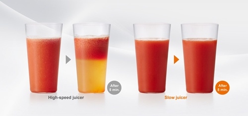 Panasonic เครื่องสกัดน้ำผลไม้ความเร็วต่ำ (Slow Juicer) รุ่น MJ-L500