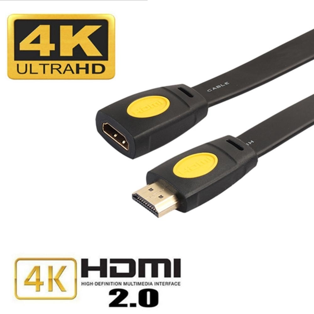 Port: HDIMI 2.0 Male to Female Length: 0.5/1/1.8/3/5 m. "