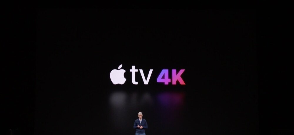 Apple Tv 4k Tim Cook On Stage