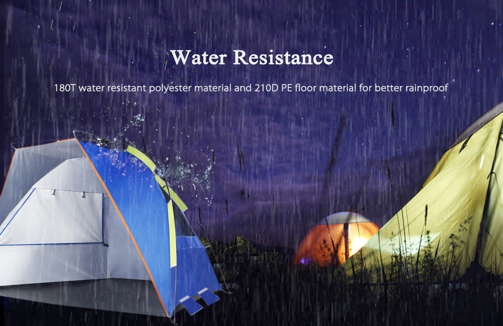 SHENGYUAN Outdoor Water Resistant Automatic Instant Setup 3 - 4 Person Beach Fishing Tent