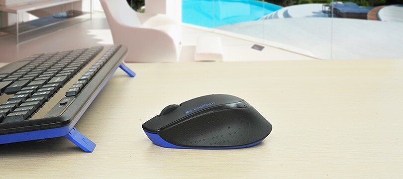 Logitech Keyboard + Mouse Wireless Combo MK345 TH pad