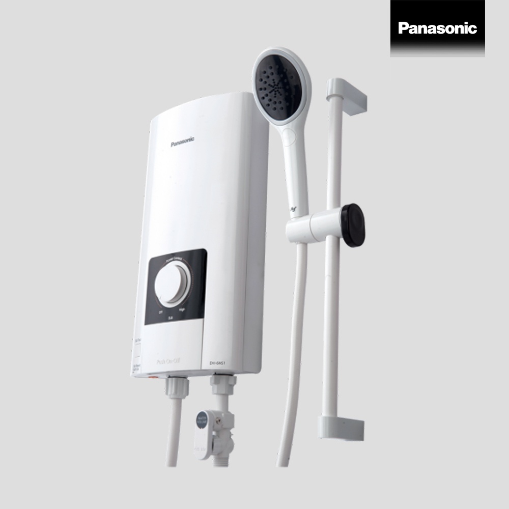 Panasonic electric shower เครื่องทำน้ำอุ่น 6000 วัตต์ รุ่น DH-6NS1TW