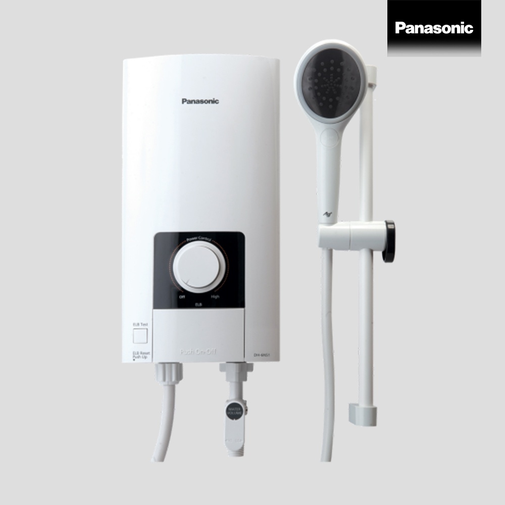 Panasonic electric shower เครื่องทำน้ำอุ่น 6000 วัตต์ รุ่น DH-6NS1TW