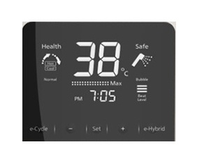 Panasonic digital electric shower เครื่องทำน้ำอุ่นระบบดิจิตอล 4500 วัตต์ รุ่น DH-4ND1TS