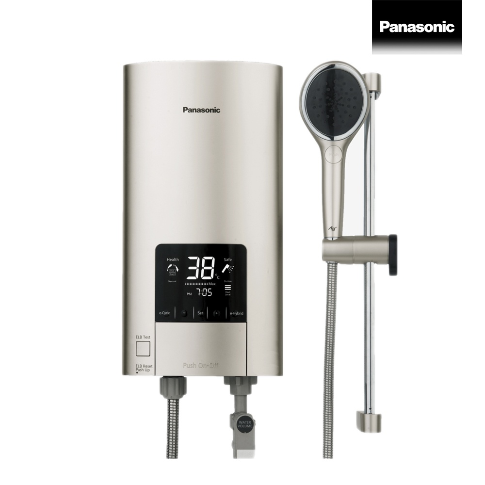 Panasonic digital electric shower เครื่องทำน้ำอุ่นระบบดิจิตอล 4500 วัตต์ รุ่น DH-4ND1TS