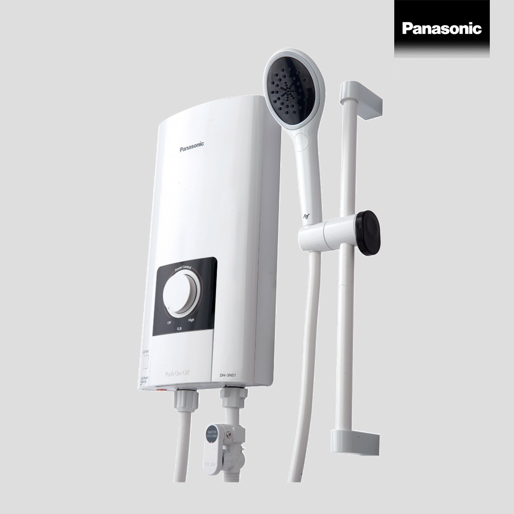Panasonic electric shower เครื่องทำน้ำอุ่น 3500 วัตต์ รุ่น DH-3NS1TW