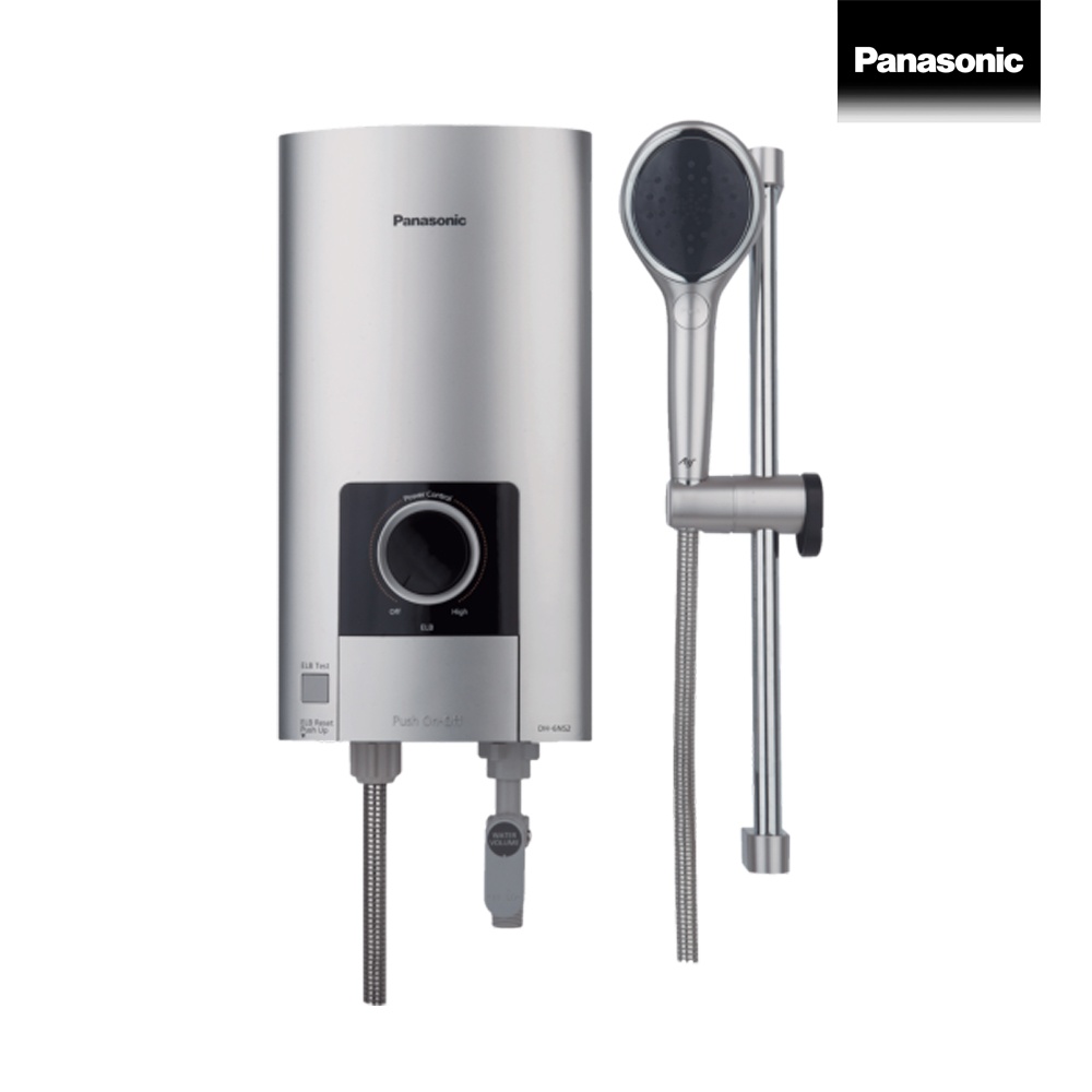 Panasonic electric shower เครื่องทำน้ำอุ่น 6000 วัตต์ รุ่น DH-6NS2TS