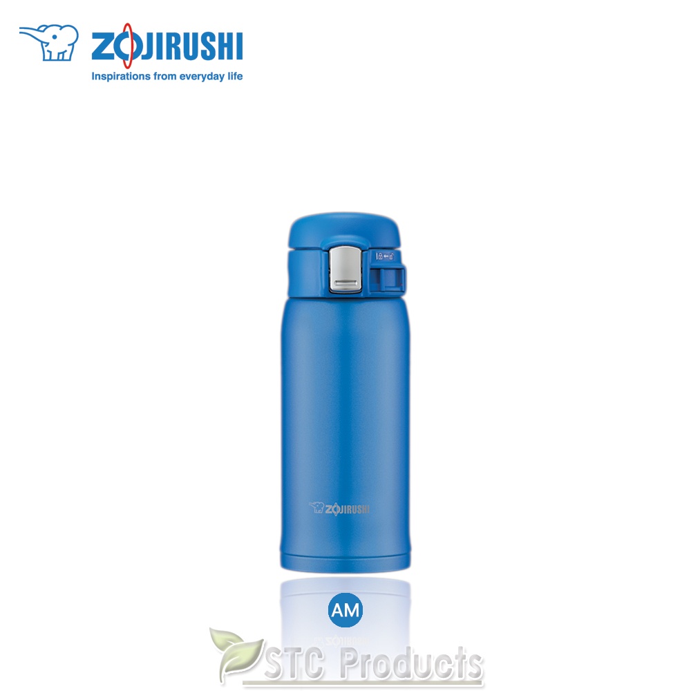 Zojirushi Mugs/ กระติกน้ำสูญญากาศเก็บความร้อน/เย็น 0.36 ลิตร รุ่น SM-SD36 AM (สีฟ้า)